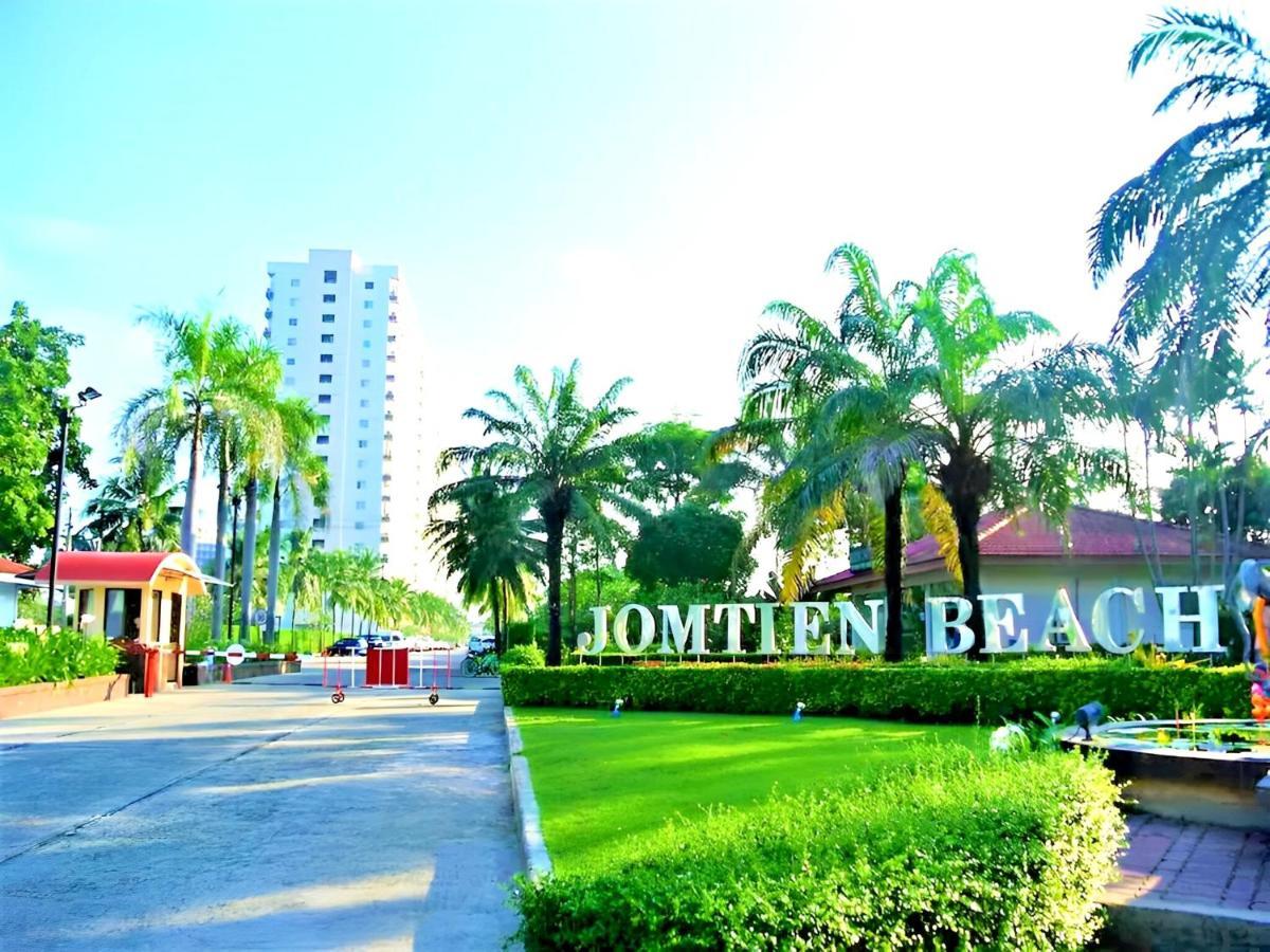 Sea View Beachfront Condos Pattaya Jomtien Exterior foto