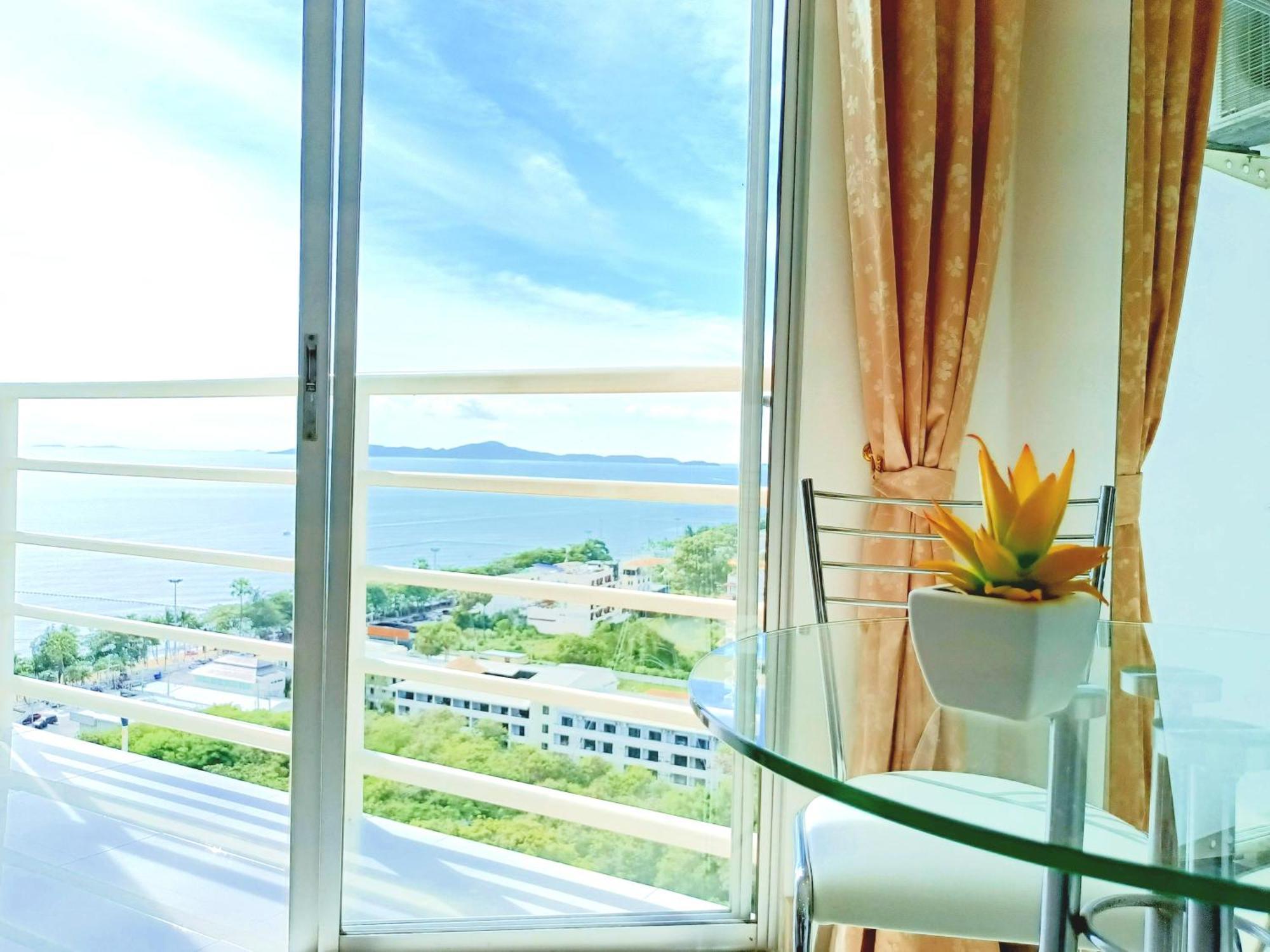 Sea View Beachfront Condos Pattaya Jomtien Exterior foto