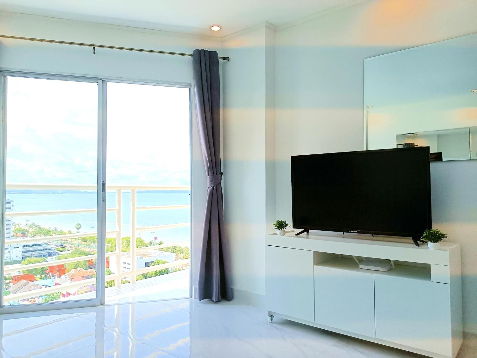 Sea View Beachfront Condos Pattaya Jomtien Exterior foto