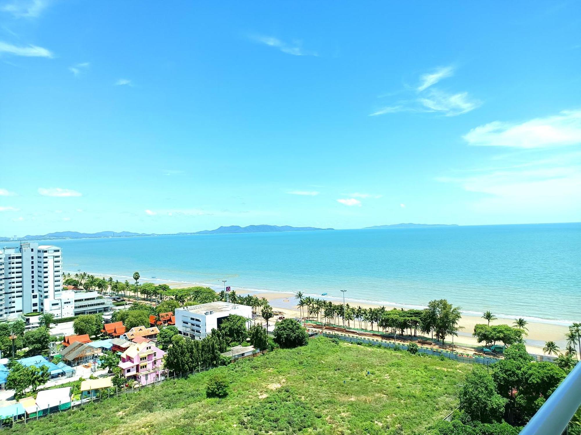 Sea View Beachfront Condos Pattaya Jomtien Exterior foto