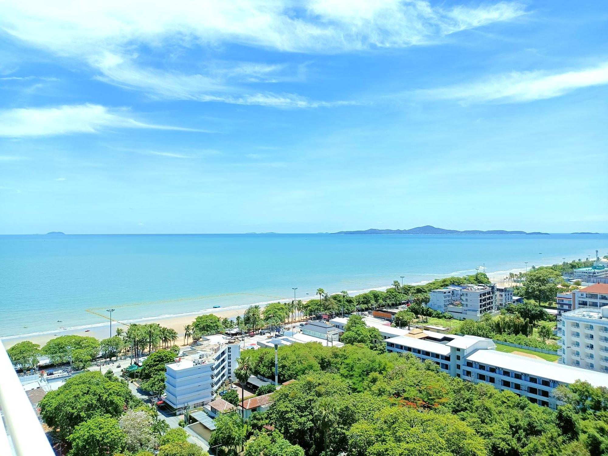 Sea View Beachfront Condos Pattaya Jomtien Exterior foto