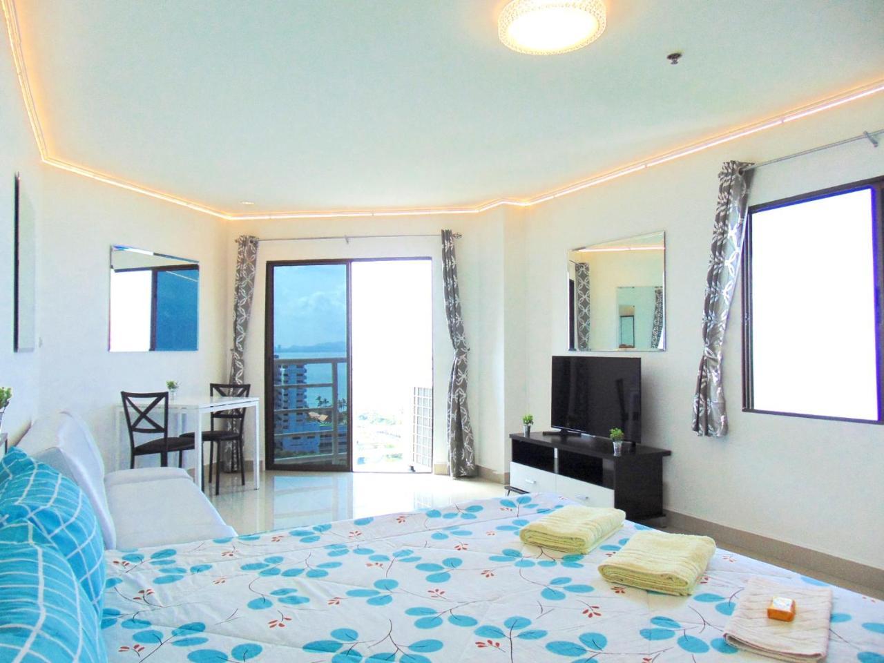 Sea View Beachfront Condos Pattaya Jomtien Exterior foto