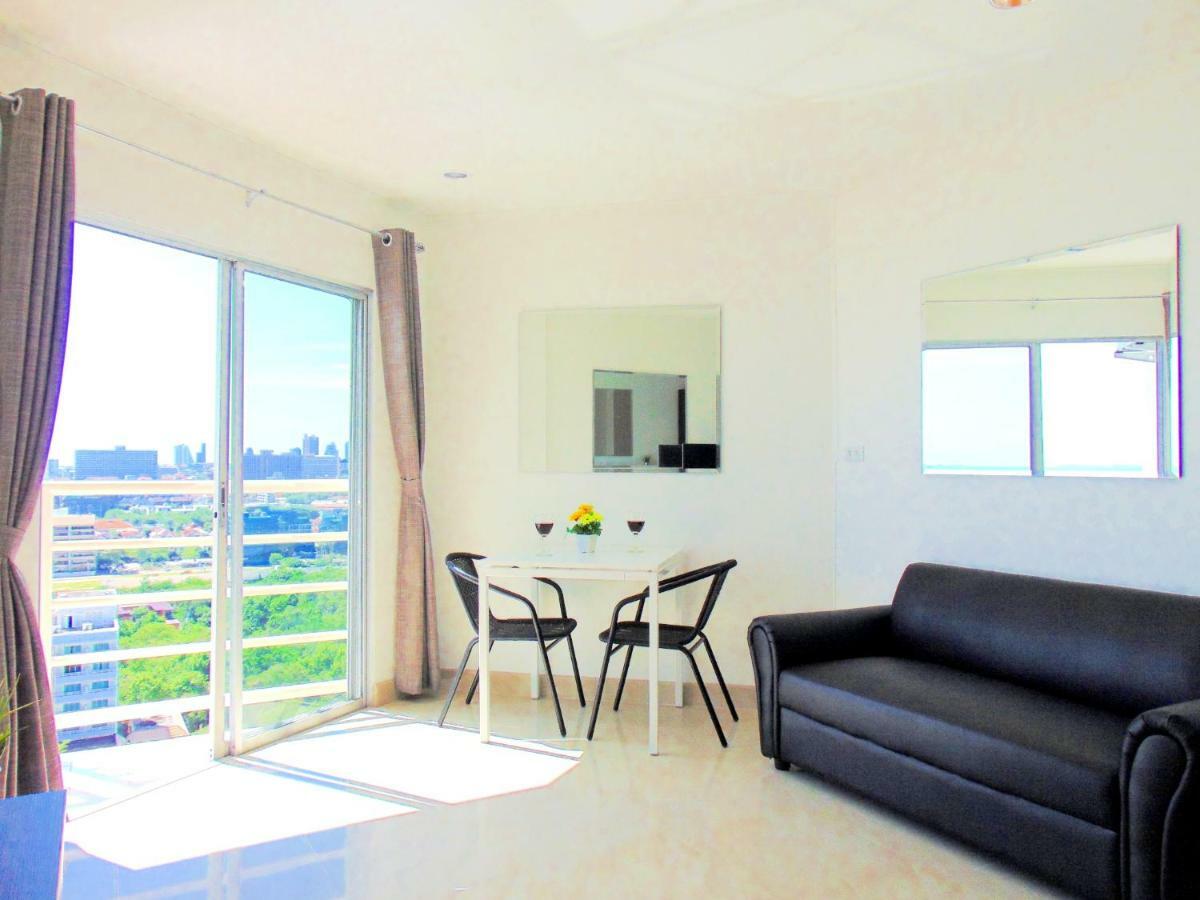 Sea View Beachfront Condos Pattaya Jomtien Exterior foto